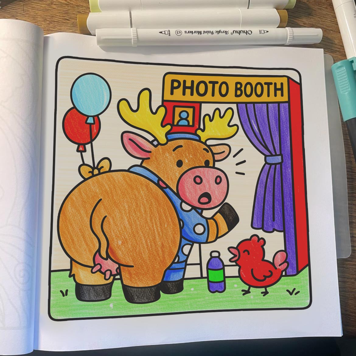 Cute Butts Coloring Book