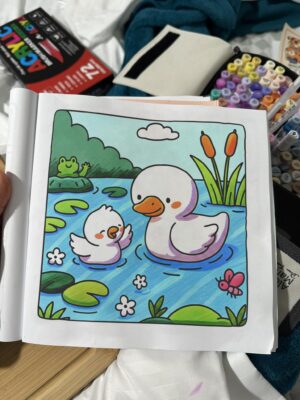 Dad Moments Coloring Book - Cute Animals Coloring Pages