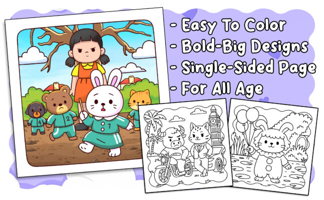 Cinema Cuties Coloring Book By Pawla Petal