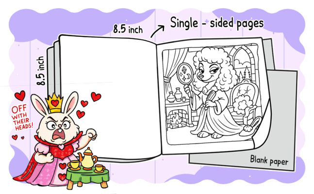Cute Villains Coloring Book - Cute Animals Coloring Pages