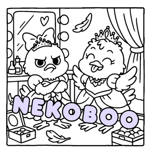Cute Villains Coloring Book - Cute Animals Coloring Pages