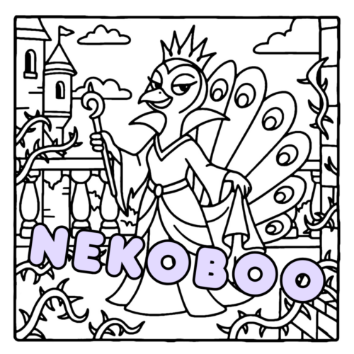 Cute Villains Coloring Book - Cute Animals Coloring Pages