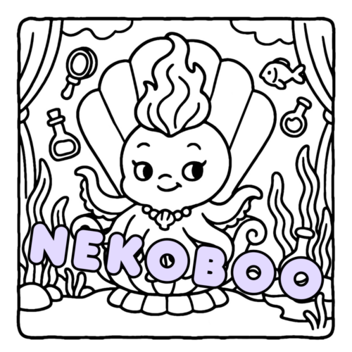 Cute Villains Coloring Book - Cute Animals Coloring Pages
