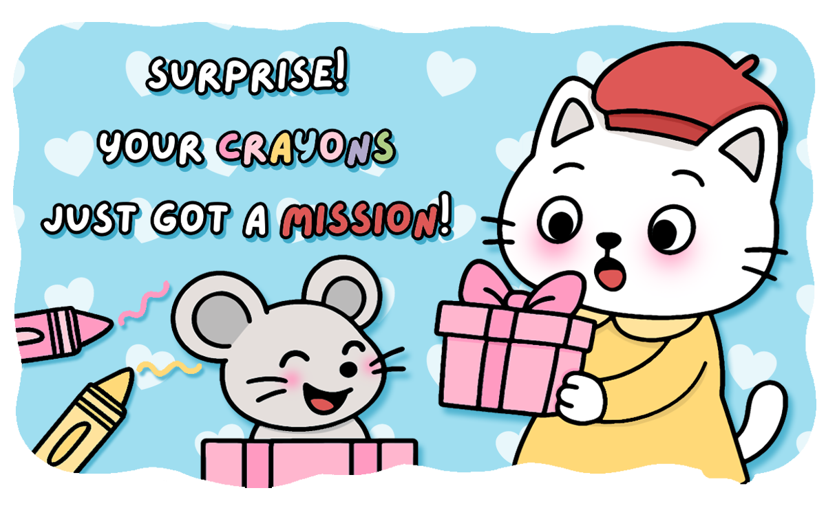 FREE COLORING PAGE BANNER - Your Color Book - Cute Coloring Pages