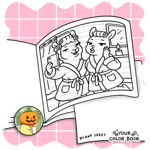 Sassy Cuties Coloring Book - Funny Animals Coloring Pages