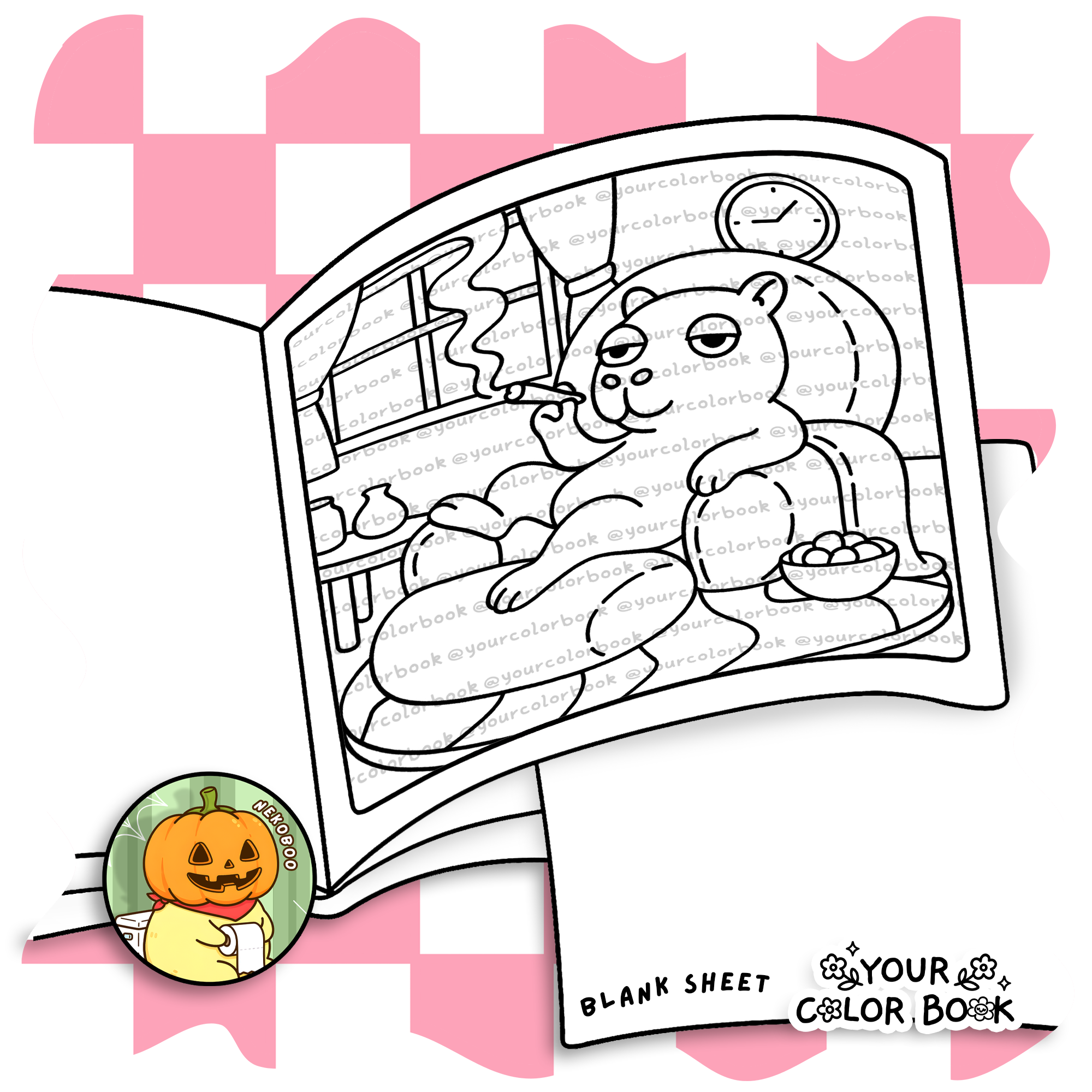 Stoner Capybara Coloring Book unny Capy Moments in Trippy Scenes Coloring Pages 2 Stoner Capybara Coloring Book unny Capy Moments in Trippy Scenes Coloring Pages