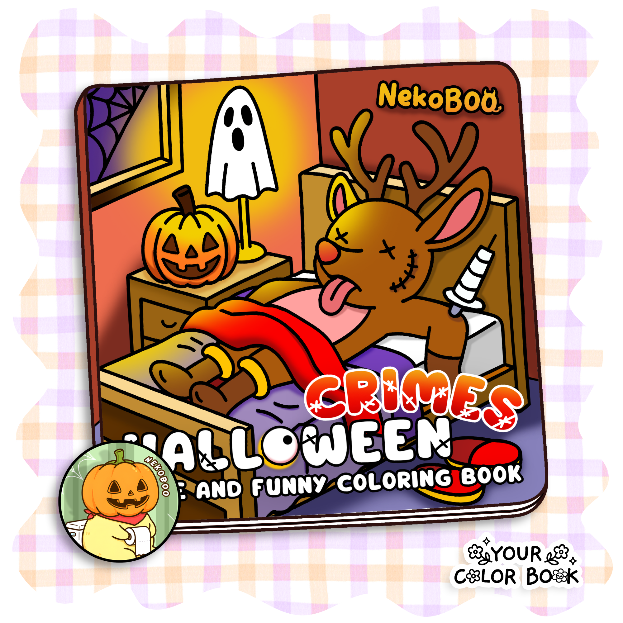 Halloween Crimes Coloring Book - Spooky Criminals Coloring Pages Halloween Crimes Coloring Book - Spooky Criminals Coloring Pages