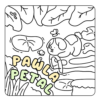 Silly Adventure Coloring Book - Cute Dog Funny Coloring Page