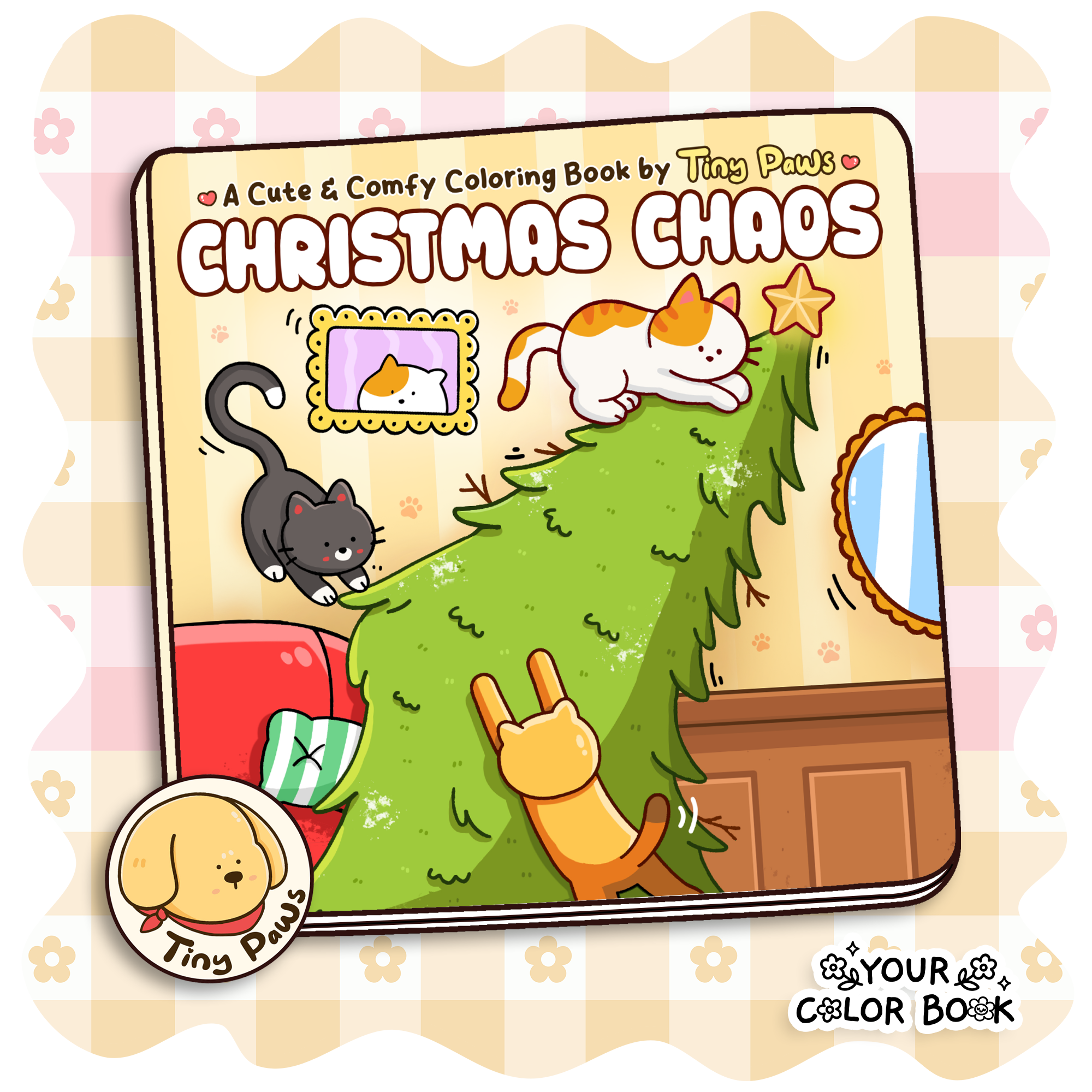 Christmas Chaos Coloring Book - Funny Coloring Pages with Silly Animal Characters 1 Christmas Chaos Coloring Book - Funny Coloring Pages with Silly Animal Characters