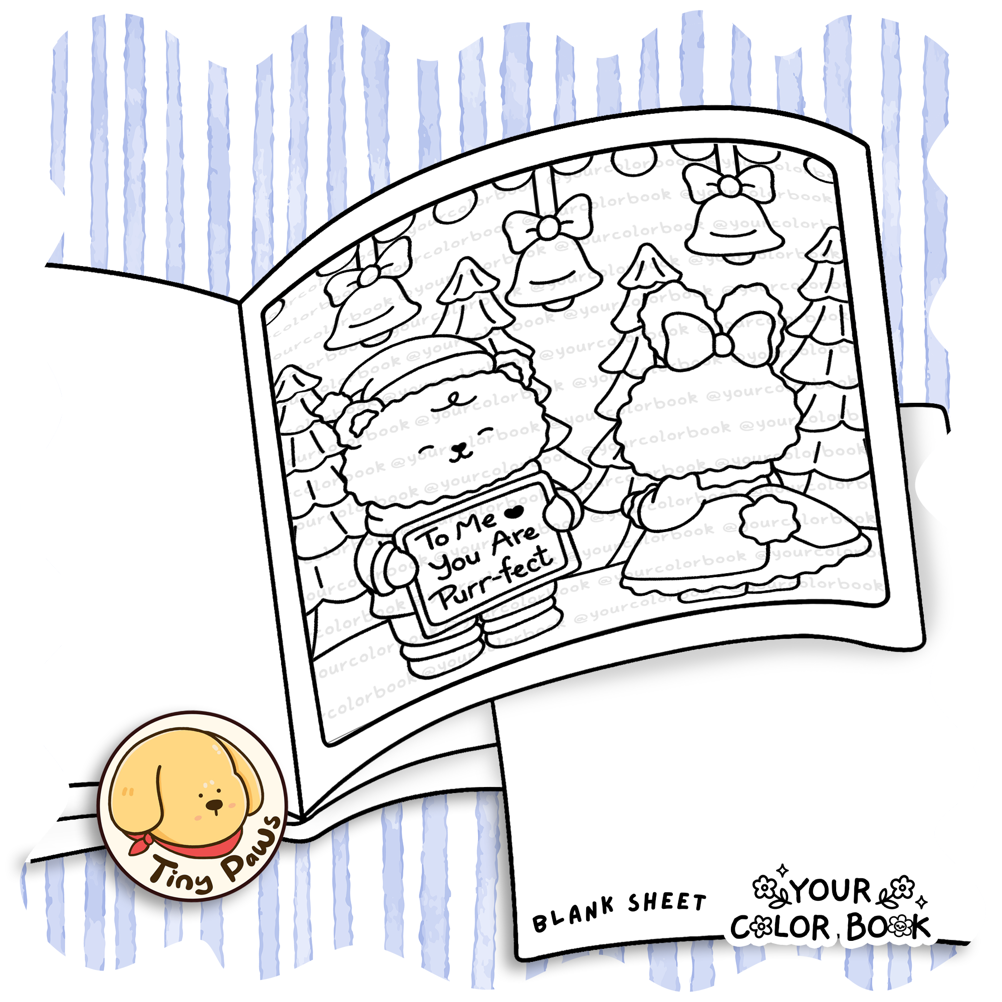 Christmas Date Coloring Book by Tiny Paws 3