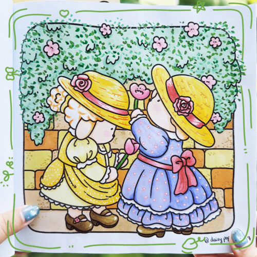 Easter Moments Coloring Book, Bold and Easy Coloring Pages