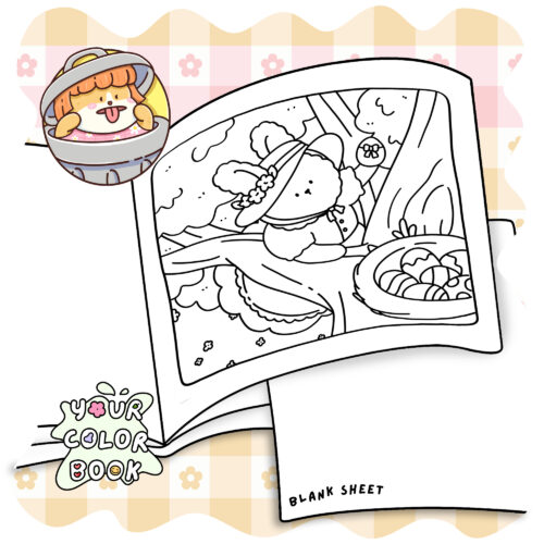 Easter Moments Coloring Pages (PDF Download)