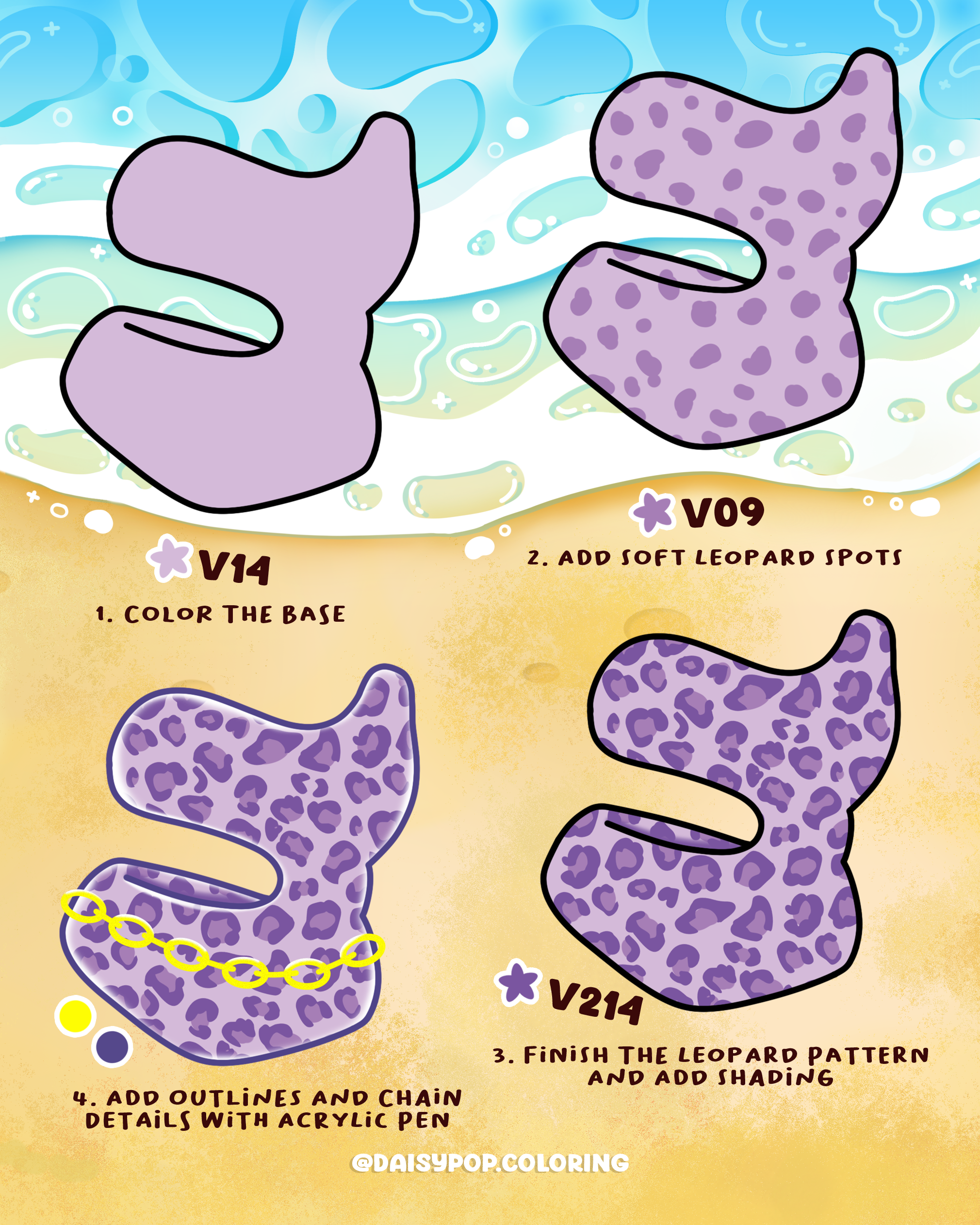 Leopard Print Bikini Artwork