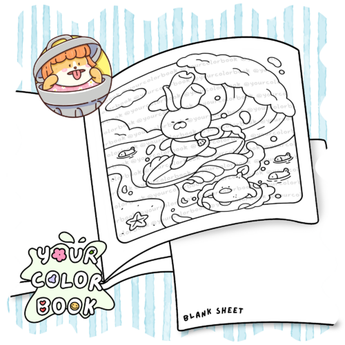 Summer Veggies Coloring Pages (PDF Download)