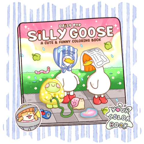 Silly Goose Coloring Book A Cute and Funny Coloring Adventure Filled with Cozy Chaos and Adorable Goose Friends
