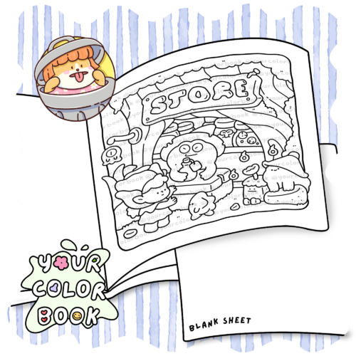 Little Bloom Coloring Book