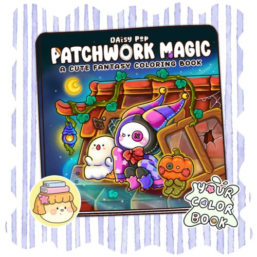 Patchwork Magic Coloring Book