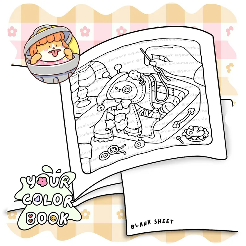 Patchwork Magic Coloring Book 2