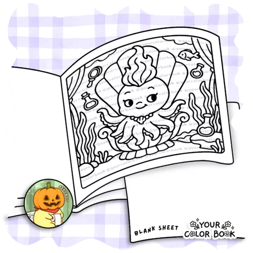 Cute Villains Coloring Book - Cute Animals Coloring Pages