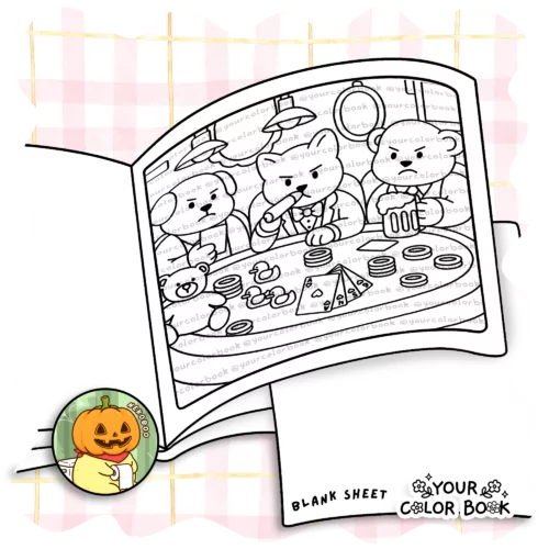 Funny Criminals Coloring Book - Silly Crimes Coloring Pages