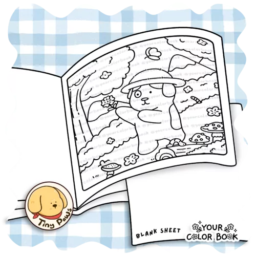 Cozy Puppy Moments Coloring Book - Funny Adorable Dogs Coloring Pages